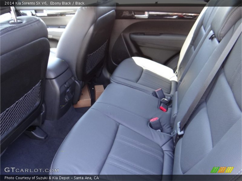 Ebony Black / Black 2014 Kia Sorento SX V6