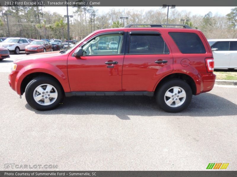 Toreador Red Metallic / Camel 2012 Ford Escape XLT