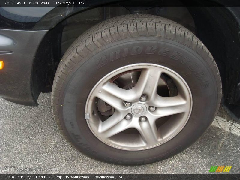 Black Onyx / Black 2002 Lexus RX 300 AWD