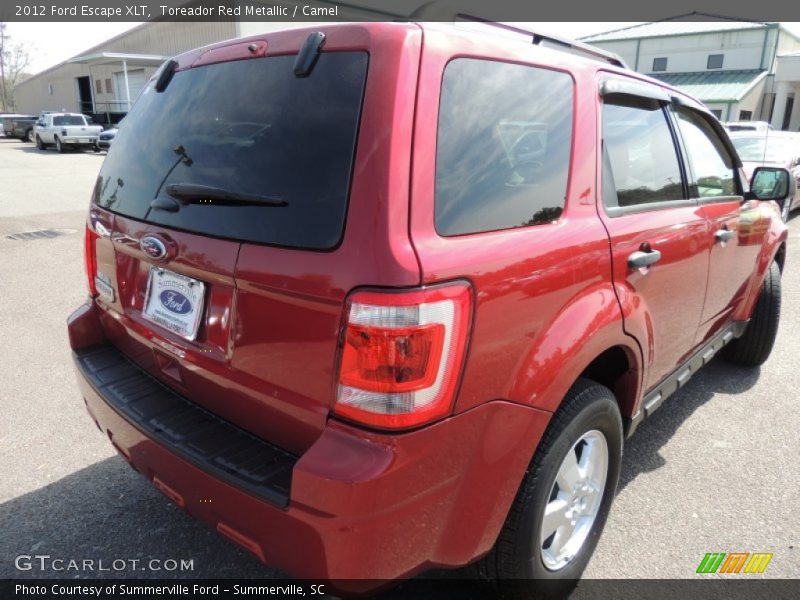 Toreador Red Metallic / Camel 2012 Ford Escape XLT