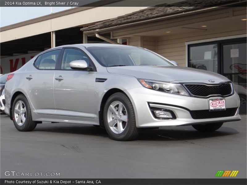 Bright Silver / Gray 2014 Kia Optima LX