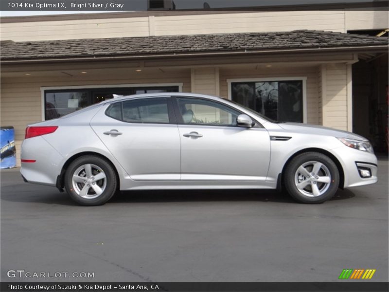 Bright Silver / Gray 2014 Kia Optima LX
