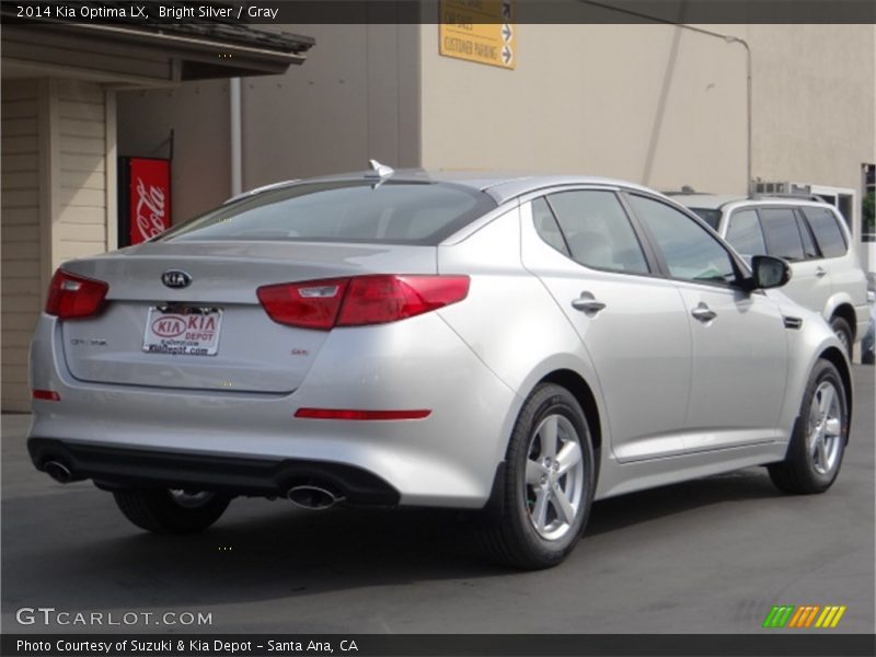 Bright Silver / Gray 2014 Kia Optima LX