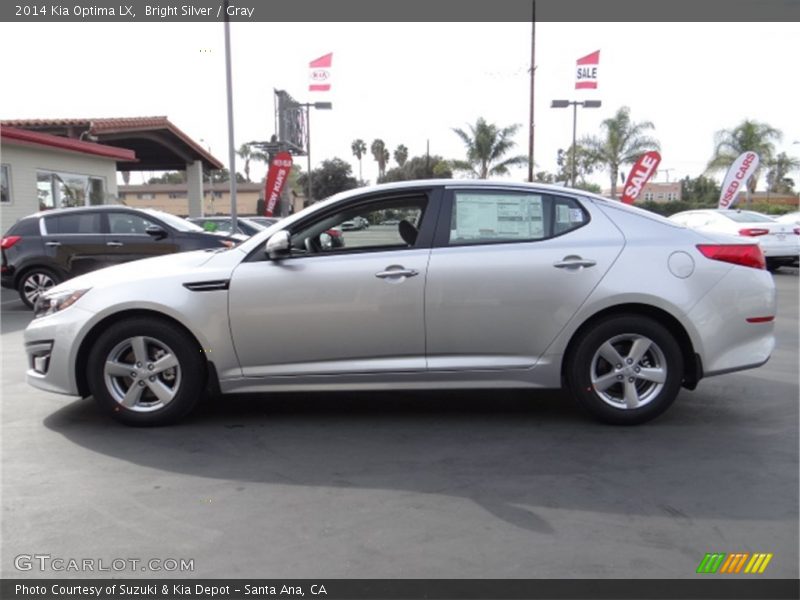 Bright Silver / Gray 2014 Kia Optima LX
