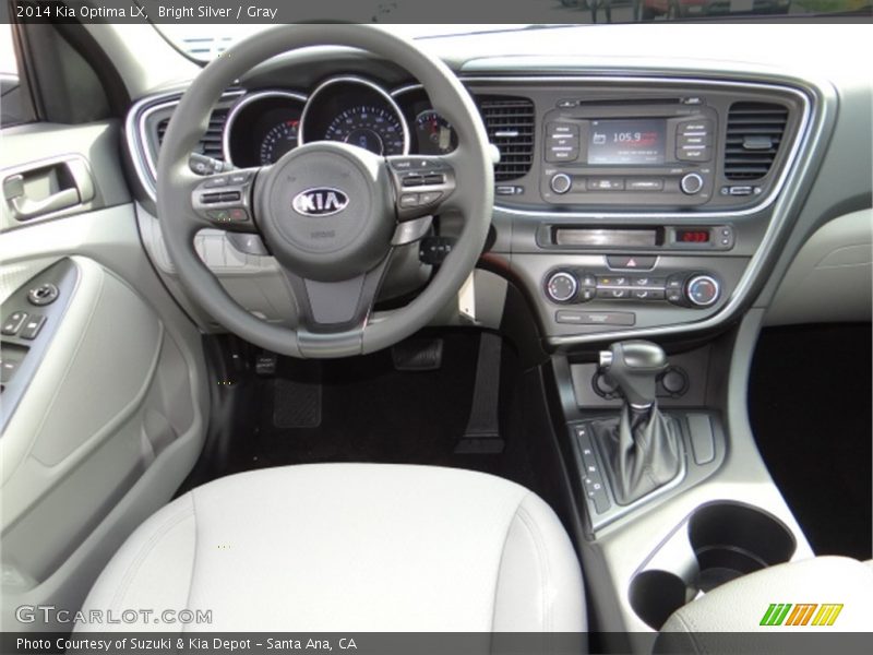 Bright Silver / Gray 2014 Kia Optima LX