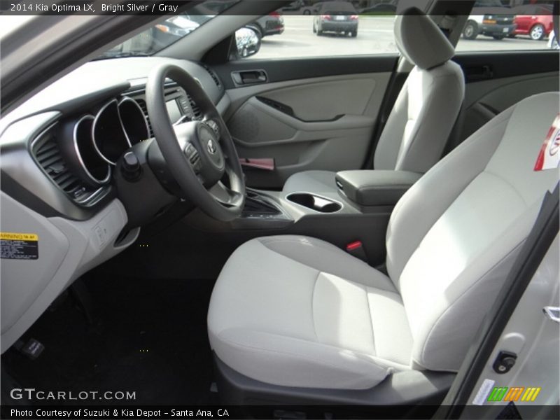 Bright Silver / Gray 2014 Kia Optima LX