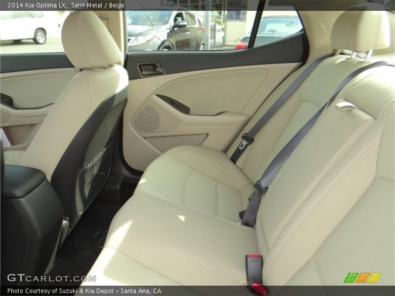 Satin Metal / Beige 2014 Kia Optima LX