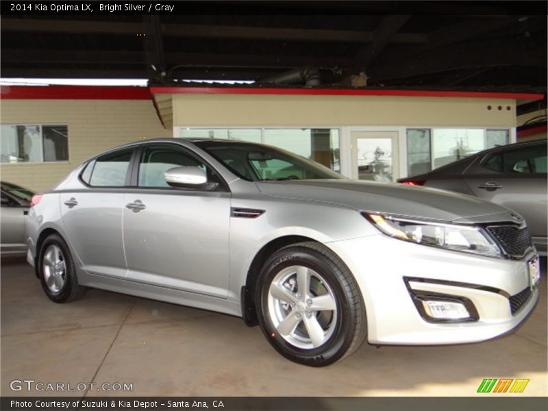Bright Silver / Gray 2014 Kia Optima LX