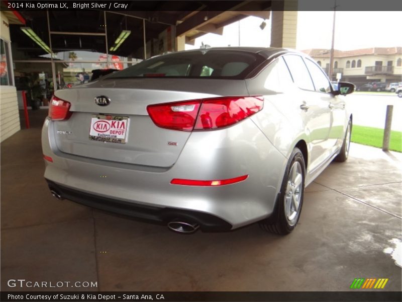 Bright Silver / Gray 2014 Kia Optima LX