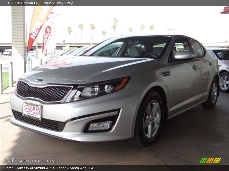 Bright Silver / Gray 2014 Kia Optima LX