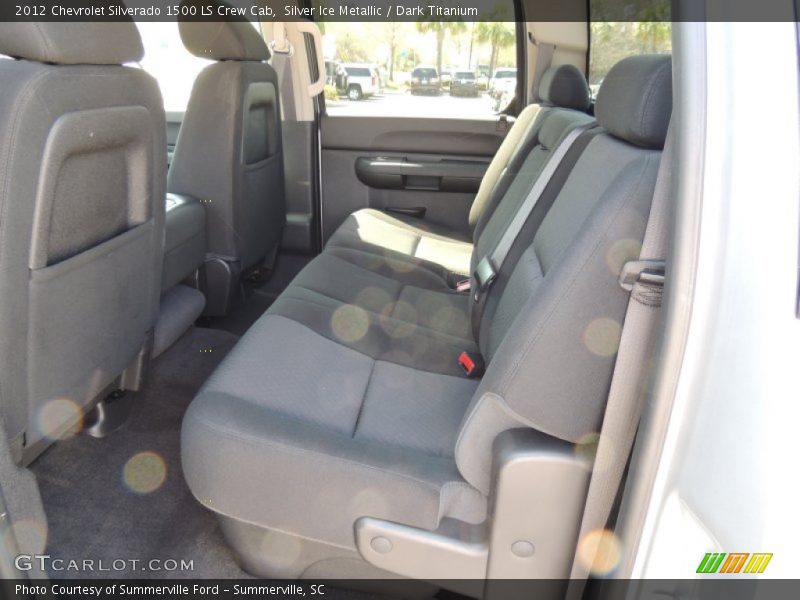 Silver Ice Metallic / Dark Titanium 2012 Chevrolet Silverado 1500 LS Crew Cab