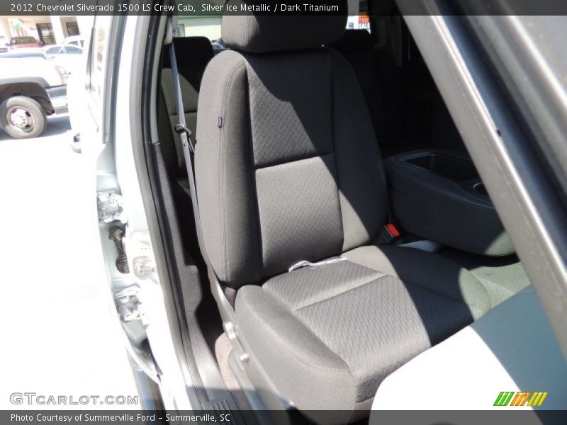 Silver Ice Metallic / Dark Titanium 2012 Chevrolet Silverado 1500 LS Crew Cab