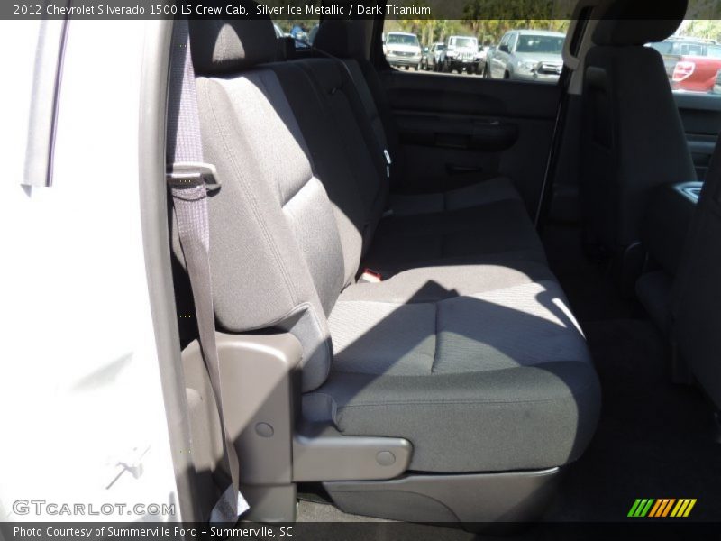 Silver Ice Metallic / Dark Titanium 2012 Chevrolet Silverado 1500 LS Crew Cab