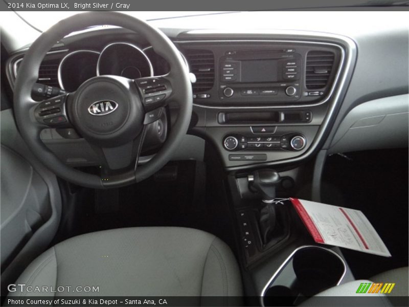 Bright Silver / Gray 2014 Kia Optima LX