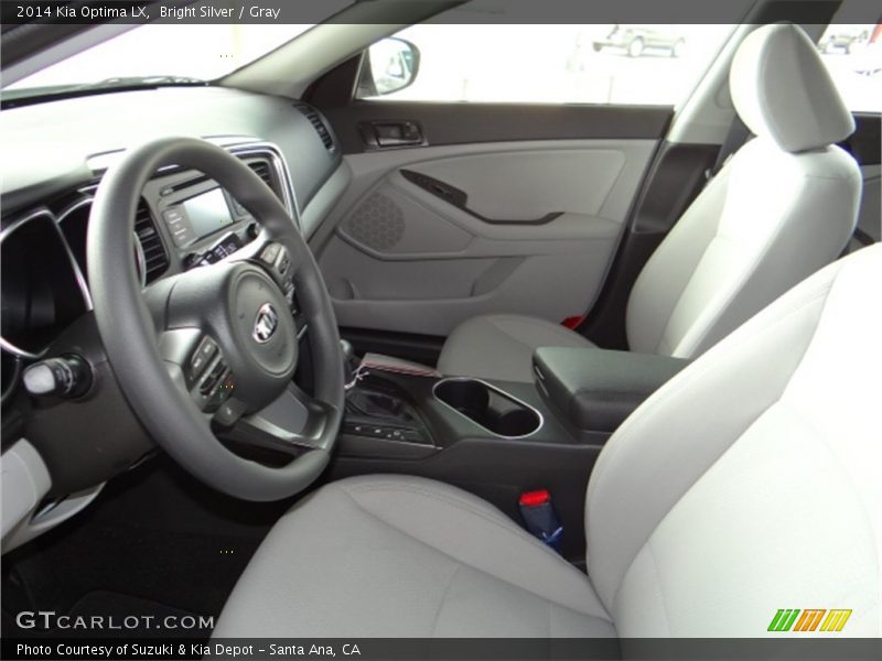 Bright Silver / Gray 2014 Kia Optima LX