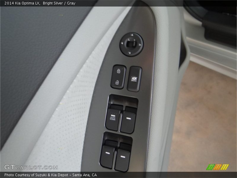 Bright Silver / Gray 2014 Kia Optima LX