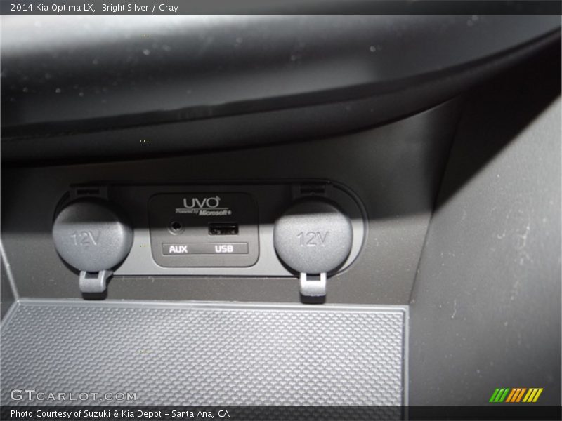 Bright Silver / Gray 2014 Kia Optima LX
