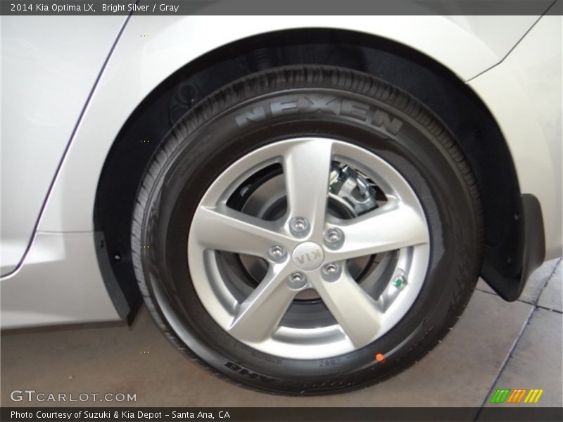 Bright Silver / Gray 2014 Kia Optima LX