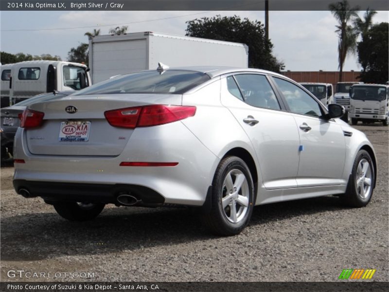 Bright Silver / Gray 2014 Kia Optima LX