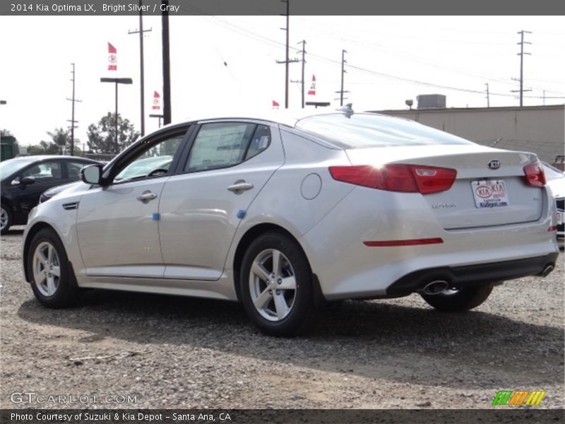 Bright Silver / Gray 2014 Kia Optima LX