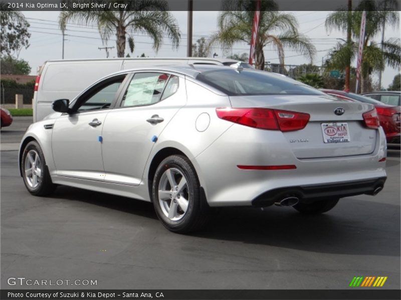 Bright Silver / Gray 2014 Kia Optima LX