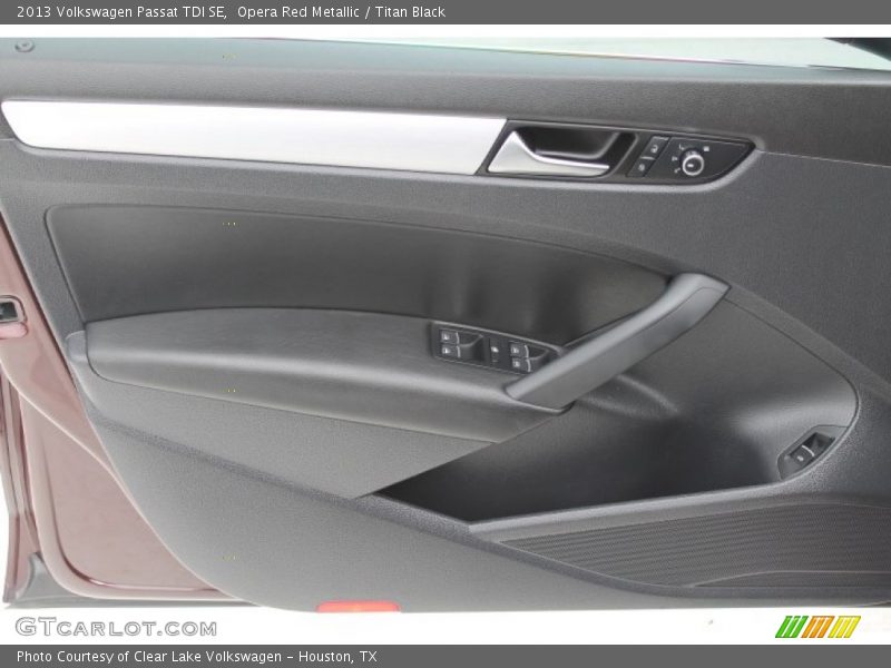 Opera Red Metallic / Titan Black 2013 Volkswagen Passat TDI SE