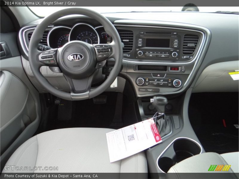 Bright Silver / Gray 2014 Kia Optima LX