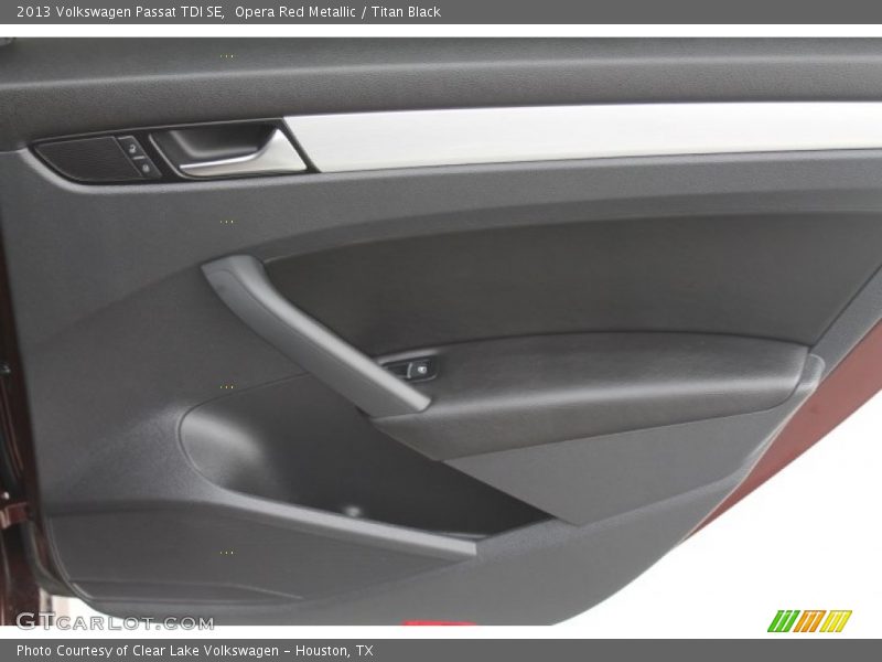 Opera Red Metallic / Titan Black 2013 Volkswagen Passat TDI SE