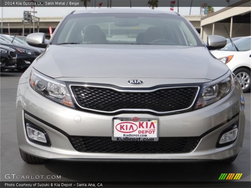 Satin Metal / Beige 2014 Kia Optima LX