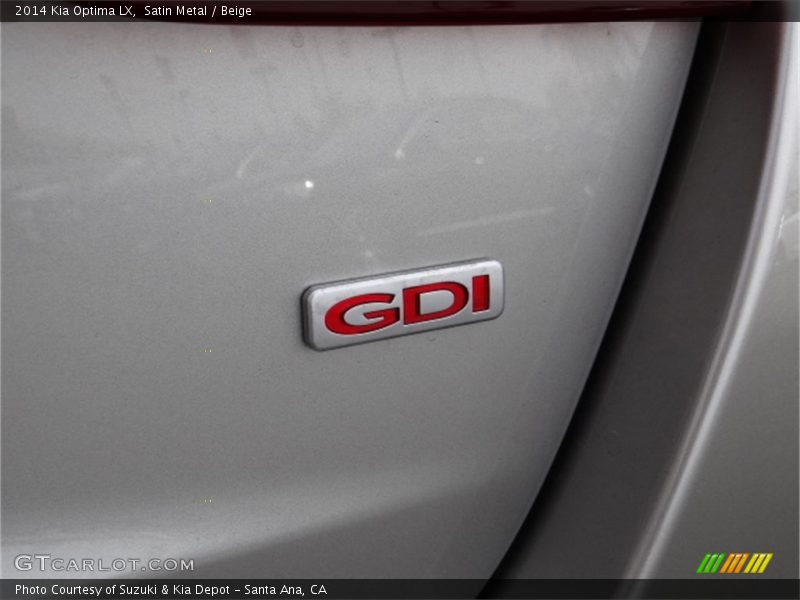Satin Metal / Beige 2014 Kia Optima LX