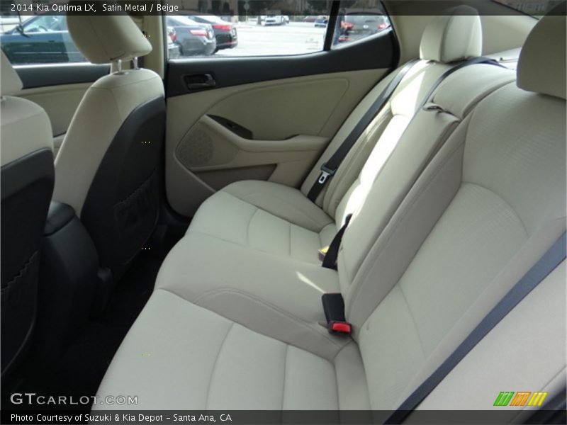 Satin Metal / Beige 2014 Kia Optima LX