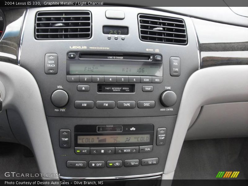 Graphite Metallic / Light Charcoal 2004 Lexus ES 330