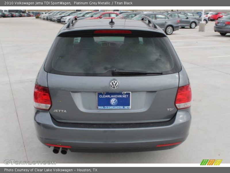 Platinum Grey Metallic / Titan Black 2010 Volkswagen Jetta TDI SportWagen