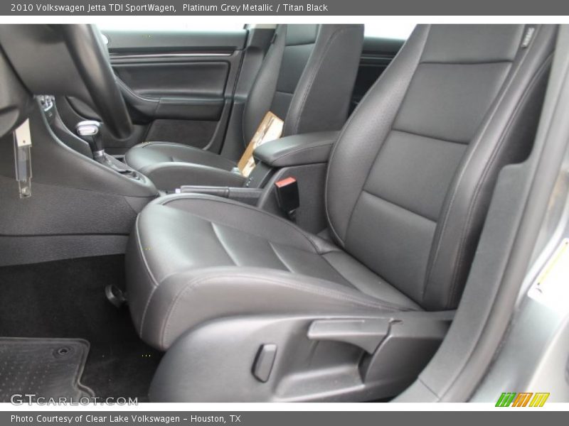 Platinum Grey Metallic / Titan Black 2010 Volkswagen Jetta TDI SportWagen