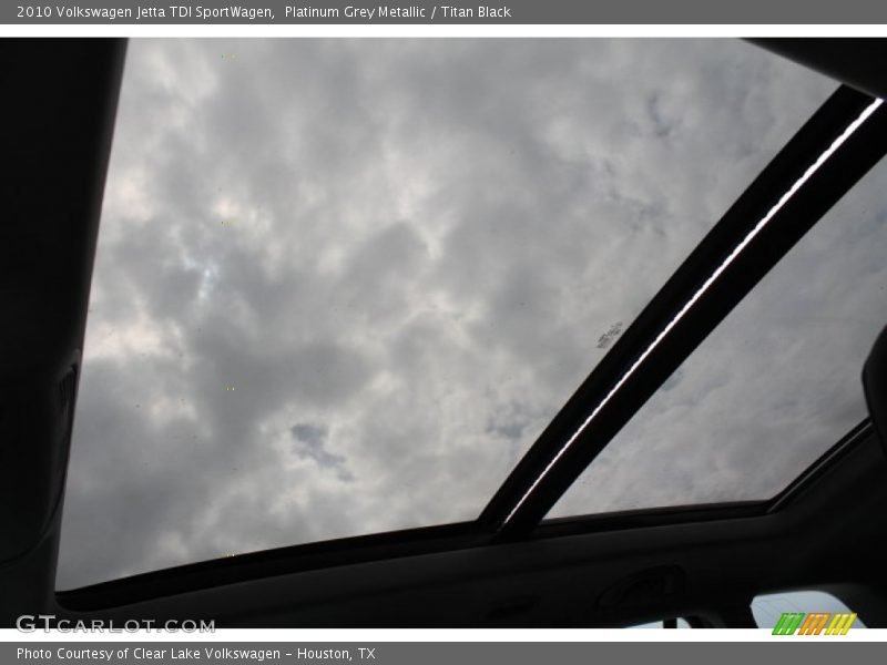 Platinum Grey Metallic / Titan Black 2010 Volkswagen Jetta TDI SportWagen