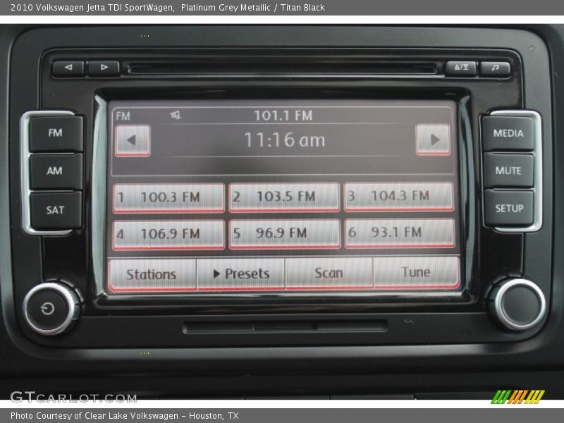 Platinum Grey Metallic / Titan Black 2010 Volkswagen Jetta TDI SportWagen