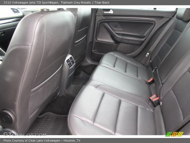 Platinum Grey Metallic / Titan Black 2010 Volkswagen Jetta TDI SportWagen
