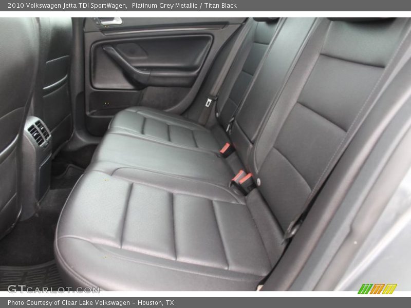 Platinum Grey Metallic / Titan Black 2010 Volkswagen Jetta TDI SportWagen