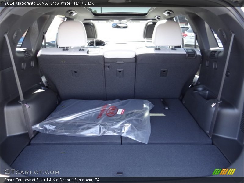 Snow White Pearl / Black 2014 Kia Sorento SX V6