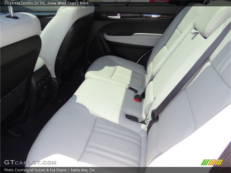 Snow White Pearl / Black 2014 Kia Sorento SX V6