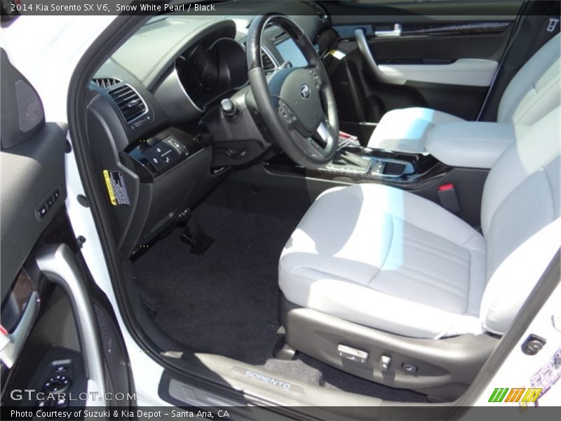 Snow White Pearl / Black 2014 Kia Sorento SX V6