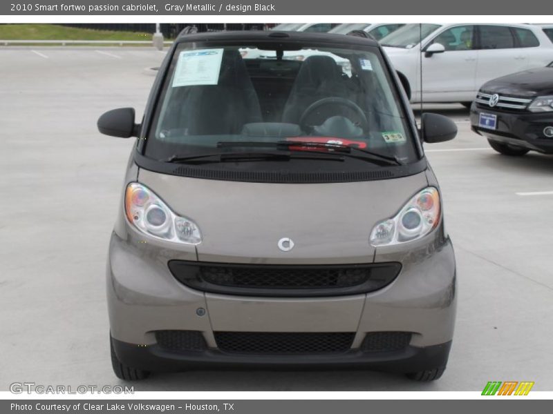 Gray Metallic / design Black 2010 Smart fortwo passion cabriolet