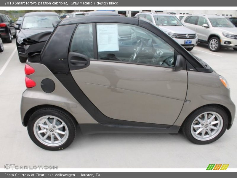  2010 fortwo passion cabriolet Gray Metallic