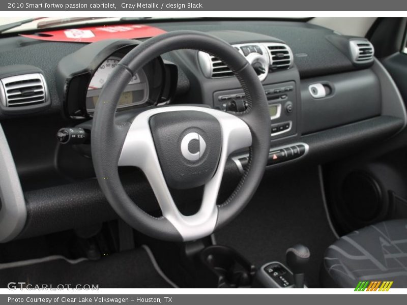 Dashboard of 2010 fortwo passion cabriolet