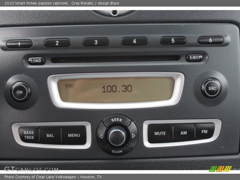 Audio System of 2010 fortwo passion cabriolet