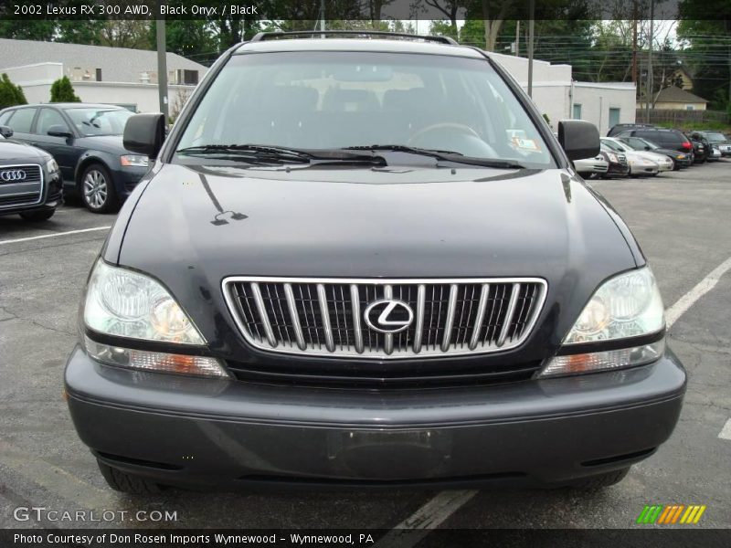 Black Onyx / Black 2002 Lexus RX 300 AWD