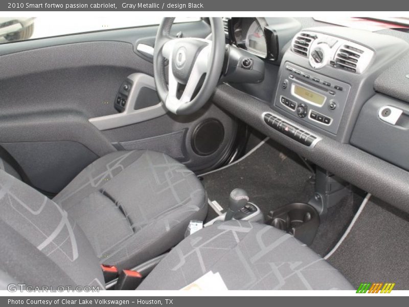 Gray Metallic / design Black 2010 Smart fortwo passion cabriolet