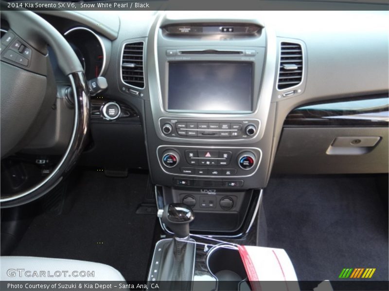 Snow White Pearl / Black 2014 Kia Sorento SX V6