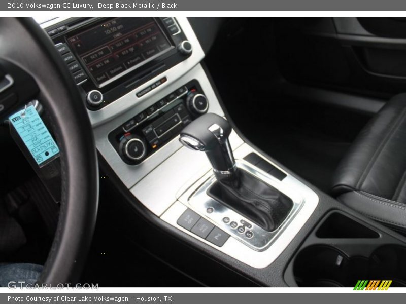 Deep Black Metallic / Black 2010 Volkswagen CC Luxury
