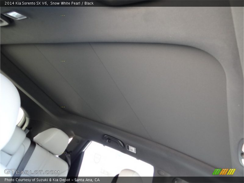 Snow White Pearl / Black 2014 Kia Sorento SX V6